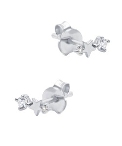 April Birthstone Silver Stud Earring STS-6799